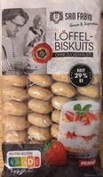 Löffelbiskuits ohne Zuckerkruste