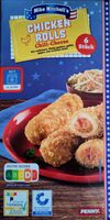Chicken-Rolls: Chili-Cheese