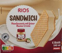 Eis Sandwich Buona Crema