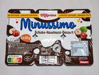 Minussimo - Schoko-Haselnuss-Dessert