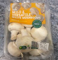 Mild and Versatile white mushrooms
