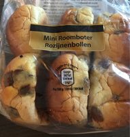 Mini Roomboter Rozijnenbollen