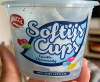 Softijs Cups Vanille-Chococandy