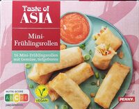 Mini-Frühlingsrollen mit Gemüse