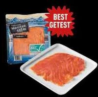 Gerookte zalm voorgesneden