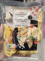 Tortelloni Gigante mit Brie und Speck