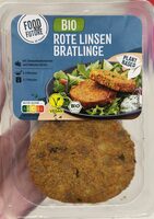 Rote Linsen Bratling