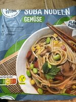Soba Nudeln Gemüse