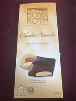 Chocolat Amandes, Edel Marzipan Vollmil. ..