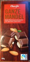 Ganze Mandel Edel-Rahmschokolade