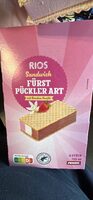 RIOS Sandwich FÜRST PÜCKLER ART mit Bourbon Vanille