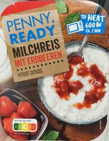 Milchreis Erdbeere
