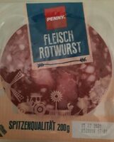 Fleisch Rotwurst