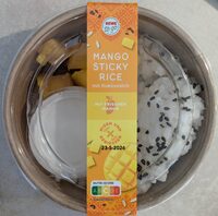 Mango Sticky Rice mit Kokosmilch