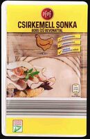 Csirkemell sonka bors ízű bevonattal
