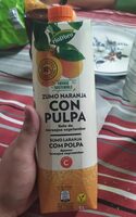 Zumo naranja con pulpa