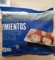 Pimientos rellenos de bacalao