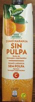 Zumo exprimido 100% sin pulpa