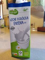 Leche ecológica entera uht