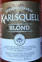 Cerveza Blond