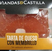 Tarta de queso con membrillo