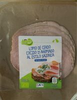 Lomo de cerdo cocido y ahumado al estilo sajonia