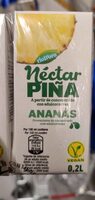 Néctar de piña a partir de concentrado con edulcolorantes