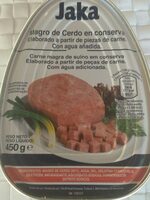 Jaka magro de cerdo en conserva