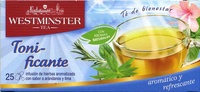 Infusión de hierbas tonificante