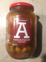 Aceitunas gazpacha con hueso