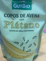 Copos de avena con plátano