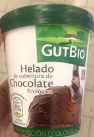 Helado de cobertura de chocolate ecologico