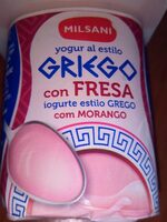 Griego con fresa