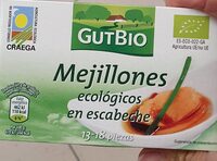 Mejillones ecológicos en escabeche