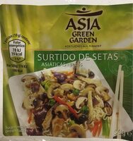 Surtido de setas asiáticas