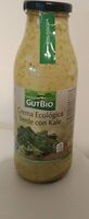 Crema ecológica verde con kale
