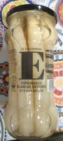Espárragos blancos enteros 8/12 muy grueso