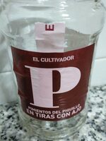 Pimientos del piquillo en tiras asados con ajo