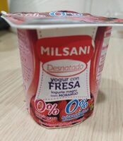 Yogur con fresa