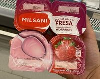 Yogur sabor a fresa