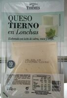Tierno en lonchas