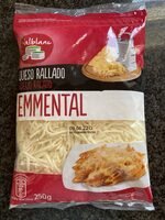 Queso rallado emmental