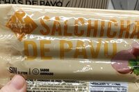 Salchichas de pavo