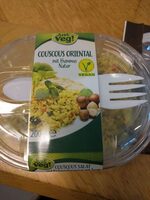 Couscous oriental mit Hummus Natur