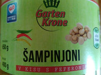 Šampinjoni v kisu s feferoni