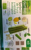 Sorbete de fruta y verdura ecológico