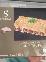 Canelones foie