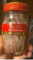 Filetti di acciughe in olio d'oliva