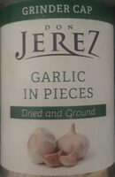 Garlic in pieces