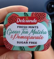Fresh mints Green tea matcha&pomegranate
